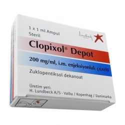 Клопиксол Депо 200 мг/мл р-р для в/м введения (масляный) 1мл №1 (1 амп!!!) в Краснодаре и области фото